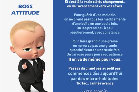 Le temps ne change rien : vos habitudes, oui
