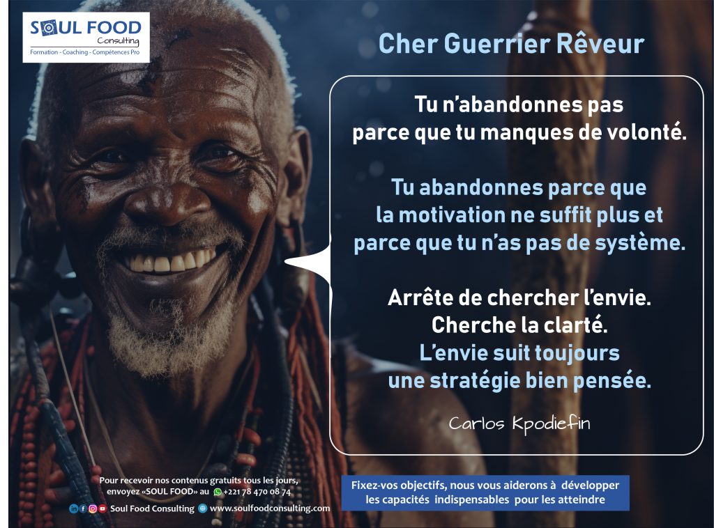 Vous n&rsquo;abandonnez pas par manque de volonté : voici la vraie raison
